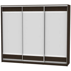 Шкаф-купе B-220х270х60-2(Венге-D10D10D10)