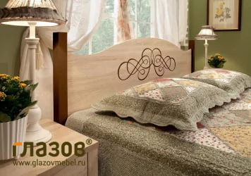 Спальня композиция 3 ADELE Дуб Сонома/Орех шоколадный