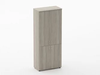 Шкаф высокий закрытый Twin 16.16.101 Дуб Сантана светлый