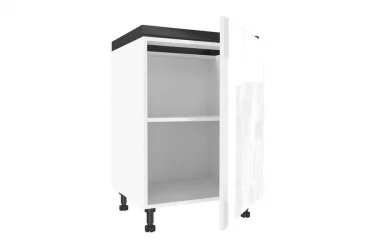 Тумба кухонная 600 Шервуд ЛД 281.050.000.142 Белый Белый глянец