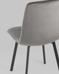 Стул Чиллй велюр Антрацитовый / Chilly