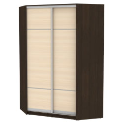 Дизайнерский шкаф ЙА-230х1400-568-3(Венге-ДМ-Д4Д4) / YA-230х1400-568-3(Венге-ДМ-D4D4)