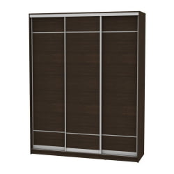 Шкаф-купе B-220х180х60-1(Венге-D7D7D7)