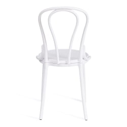 Стул со спинкой THONET (mod. PL62) пластик, 42 x 52 x 89 см, White (Белый) 01