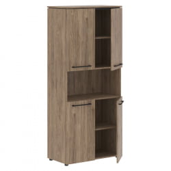 Шкаф с 2-мя комплектами глухих малых дверей ENIO MHC 85.4 Кария Пальмира