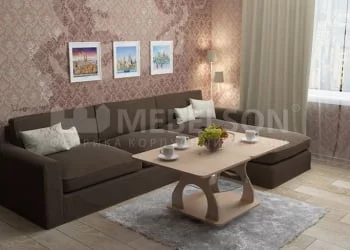 Стол журнальный Купер модуль 01 Дуб млечный