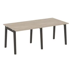 Стол переговорный (2 столешницы) ONIX WOOD OW.PRG-2.1 Дуб Аттик/Темный