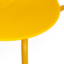Стул EBAY (mod 03) металл/пластик, 52x46x83.5, желтый