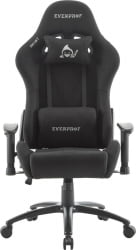 Кресло геймерское Еверпроф Гхост Ткань Черный / Everprof Ghost
