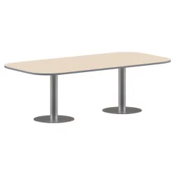 Конференц-стол на 6-8 человек IMAGO ПРГ-8 Клен-алюминий