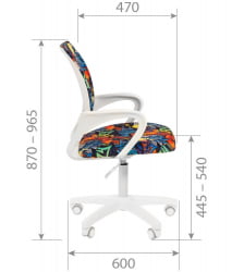 Детское кресло CHAIRMAN KIDS 103 LT Монстры