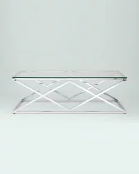 Стол журнальный ИНСИГНИЯ 120x60 Серебро