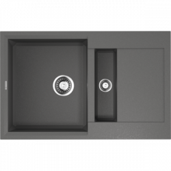 Мойка Омоикири Сакаиме 78-2-Пл Тетогранит/Платина / Omoikiri Sakaime 78-2-Pl Tetogranit/Платина