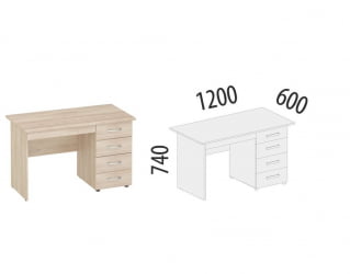 Детский маленький стол Альфа 64.110