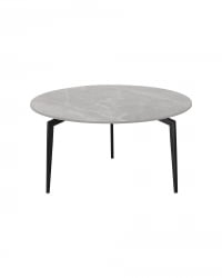Журнальный столик Aliara серая керамика