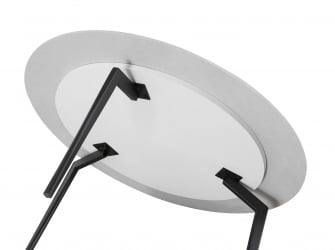 Журнальный столик Aliara серая керамика