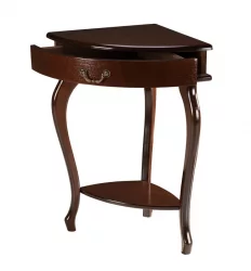 Консоль Элегант угловая Орех