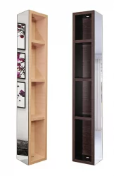 Шкаф с зеркалом Хоп Шелф Венге