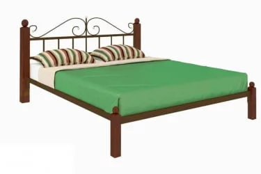 Кровать Диана Lux 1400х2000 Коричневая