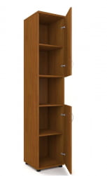 Шкаф для документов узкий Р.П-4 Крафт золотой