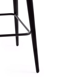 Барный стул CHILLY (mod. 7095пб ) ткань/металл, 53x44x94 см, высота до сиденья 66 см, бежевый barkhat 5/черный