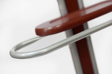 Вешалка костюмная CH-4089 дерево/хромированный металл, 48*32*110см, цвет Вишня