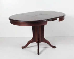 Стол из массива дерева Орион-5 (d1100) тон 9м