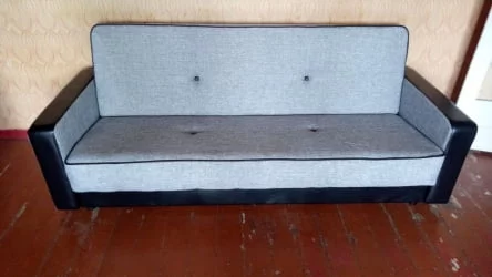 Детский диван Престиж Рогожка B1 Лаки блэк