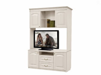 Секция для ТВА Гармония-4 01 Дуб беленый Туя светлая