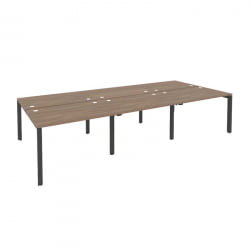 Рабочая станция на П-образном м/к ONIX O.MP-D.RS-6.2.8 Дуб Аризона/Антрацит