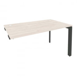 Стол-приставка на П-образном м/к к опорным элементам ОНИКС О.МП-СПР-3.8 Денвер Светлый/Антрацит / ONIX O.MP-SPR-3.8