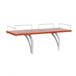 Полка задняя к столу Polka_z 1/750 (Polka_z 7/750) Яблоня Серый