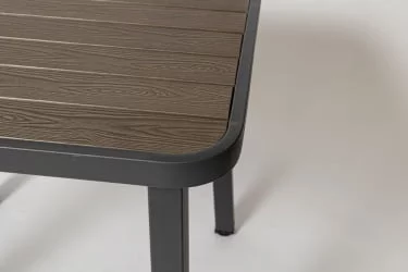 Стол из массива дерева PT 846-1 Темно-коричневый