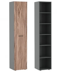 Шкаф для бумаг DALI DLI37251023 Орех Антрацит