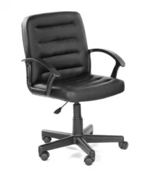 Кресло ЧИП 192 Ультра кож.зам. Серый