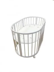 Люлька для новорожденных Merry Happy Mini матовая Белая