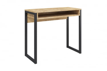 Письменный стол Леонардо, дуб бунратти/черный