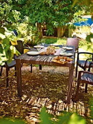 Стол для дачи Melody Коричневый