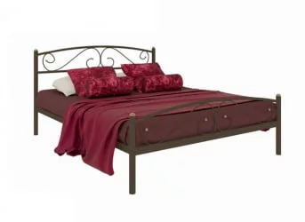 Кровать Вероника Plus 1600х1900 Коричневая