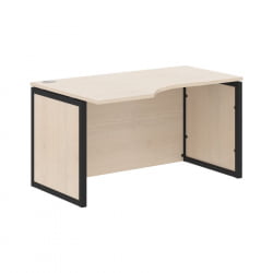 Стол письменный левый КСТЕН-КП КСКПCЕТ 149Х Л Бук Тиара Антрацит / XTEN-QP XQPCET 149H L