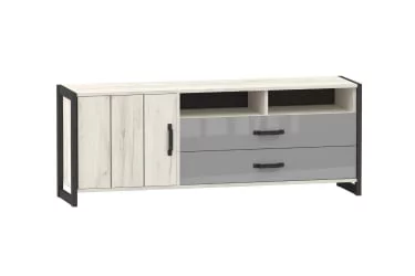 Тумба Техно ЛД.678.020.000 Дуб Крафт белый/Серый шифер