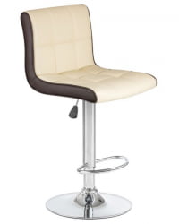 Стул барный DOBRIN CANDY (кремово-коричневый) 2 шт