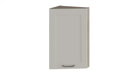 Шкаф навесной торцевой Одри ВТ_72-40(45)_1ДР Дуб Сонома трюфель/Бежевый шелк