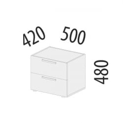 Тумба прикроватная Николь 901.07