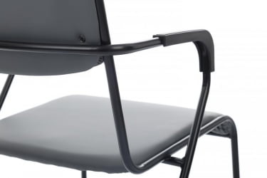 Кресло Nix Plus RCH OMKL-03B Серый/Металл Черный