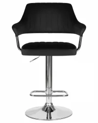 Стул барный DOBRIN CHARLY Черный велюр MJ9-101