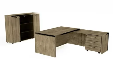 Набор мебели для руководителя (3 предмета) TORR (Дуб Каньон)