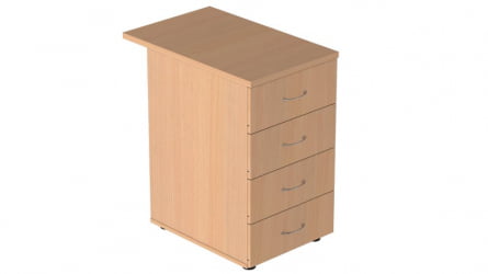 Тумба приставная Р.Т-4.2 Крафт белый