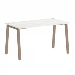 Стол письменный HOME OFFICE VR.SP-3-138.A Белый Бриллиант/Мокко металл