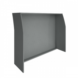 Стойка прямая 1400 Riva А.РС-3 Серый